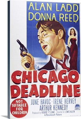 Chicago Deadline - Vintage Movie Poster