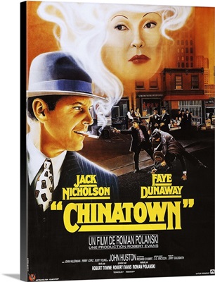Chinatown, French Poster Art, 1974