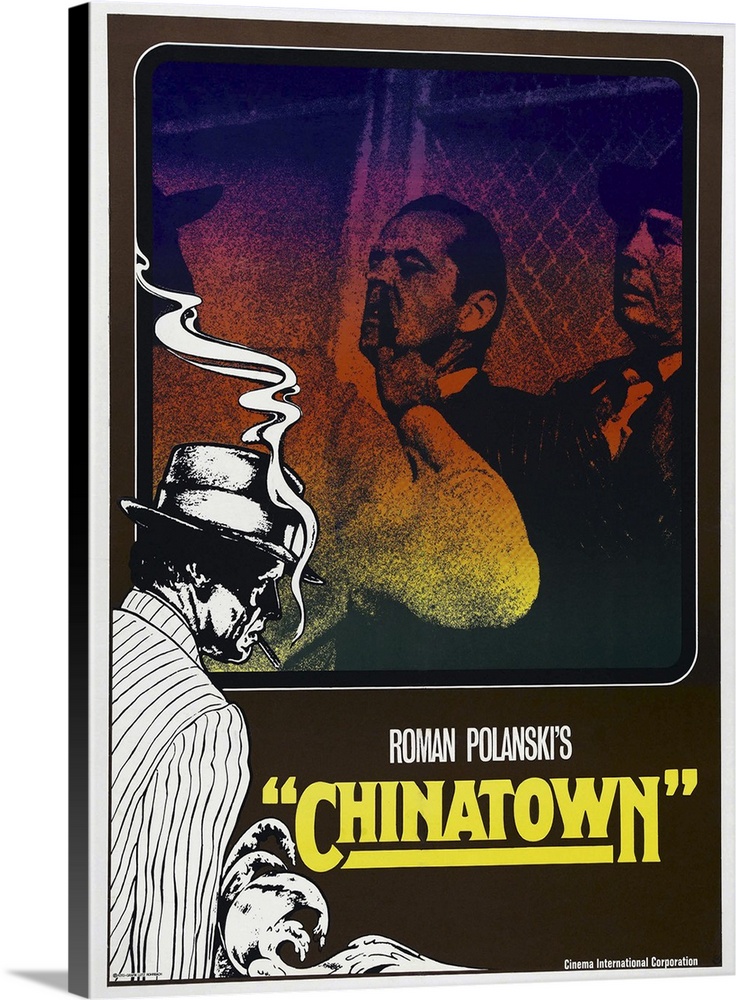 Chinatown Vintage Classic Movie Poster Art Print A0 A1 A2 A3 A4 Maxi 