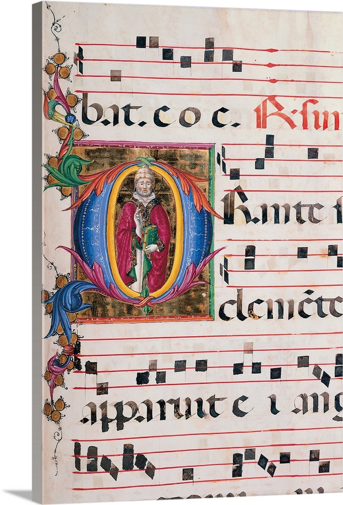 Anonymous Sienese painter, Day and night Antiphonary from the 6th Sunday after Pentecost to the Advent, 15th Century, illu...