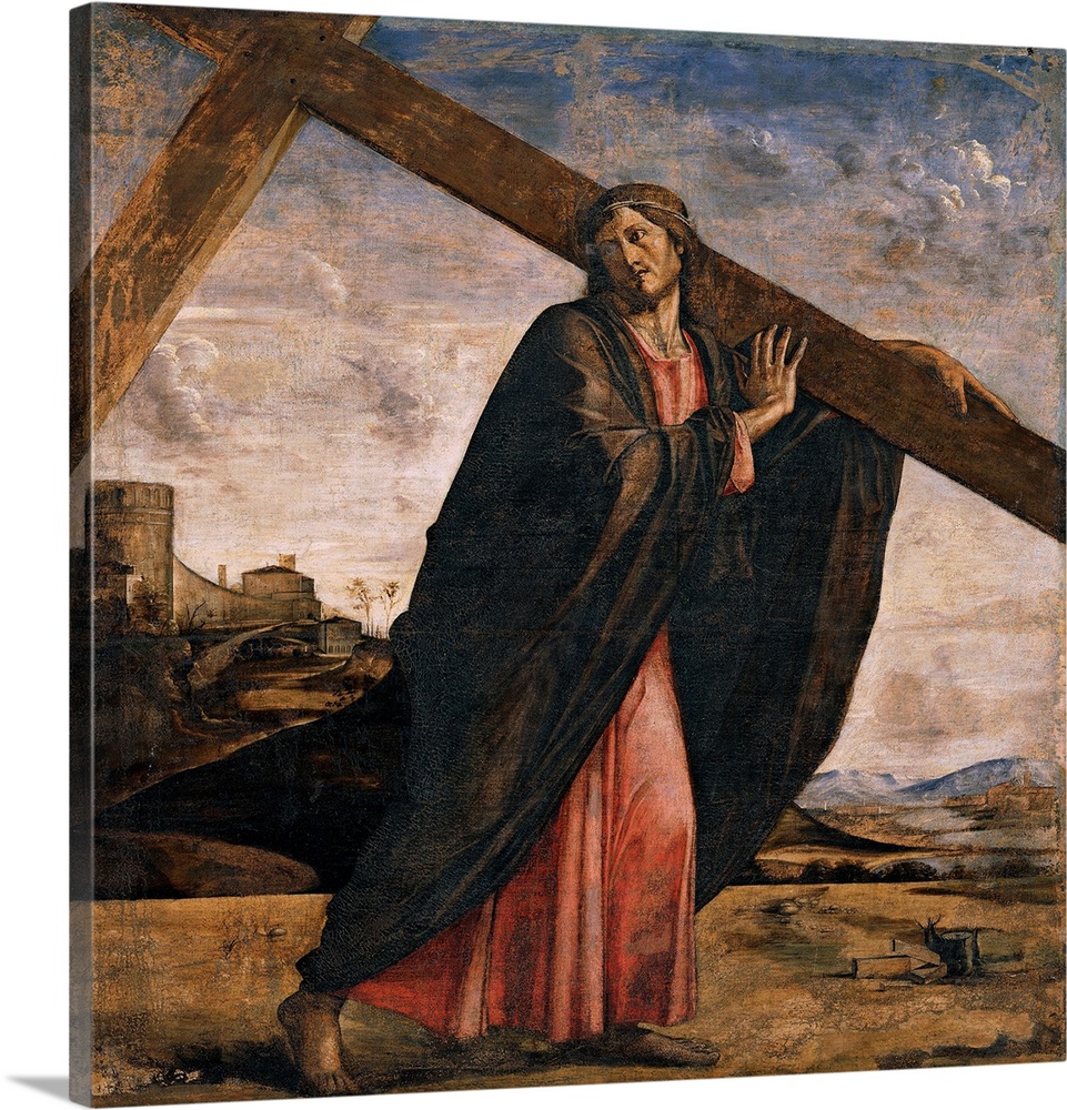 Vivarini Alvise, Christ Carrying the Cross, 15th Century, oil on board, Italy, Veneto, Venice, Santi Giovanni e Paolo Chur...