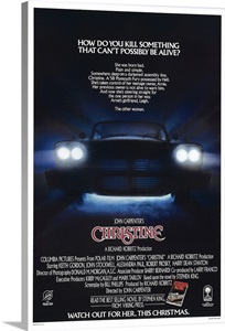 Christine - Movie Poster Wall Art, Canvas Prints, Framed Prints, Wall ...