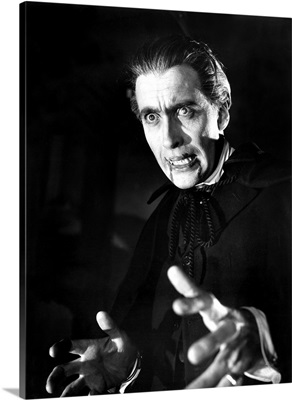 Christopher Lee in Horror Of Dracula - Vintage Publicity Photo