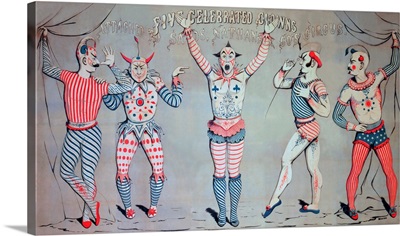 Circus poster from 1856