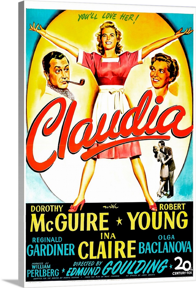 Claudia - Vintage Movie Poster