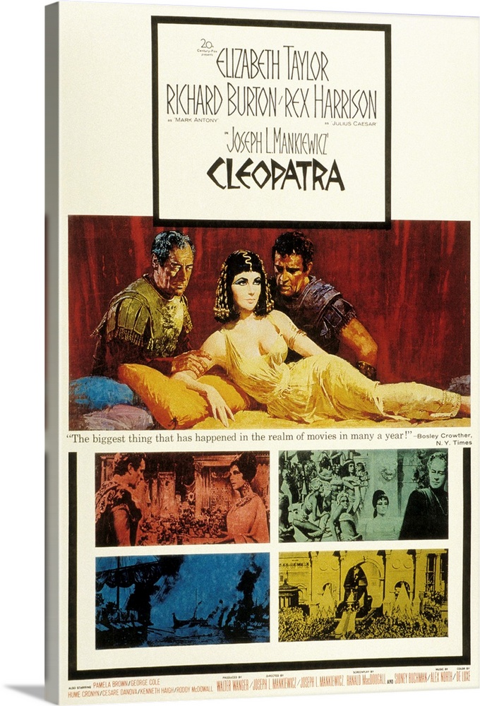 Cleopatra - Vintage Movie Poster