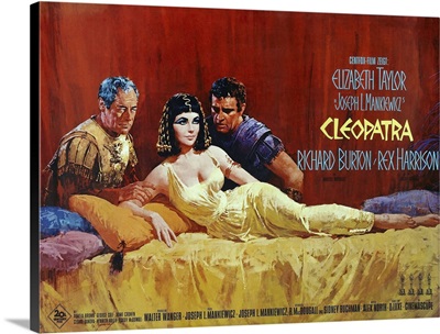 Cleopatra - Vintage Movie Poster (German)
