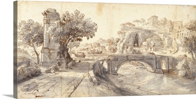 Conceived View, By Gaspar Van Wittel. By Gaspar Van Wittel, Ca. 1700