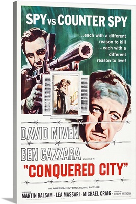 Conquered City, US Poster Art, 1962