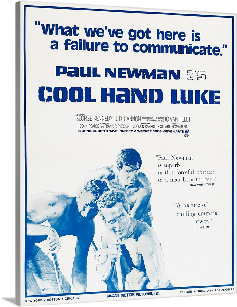 Cool Hand Luke, Foreground: Paul Newman On Poster Art, 1967.