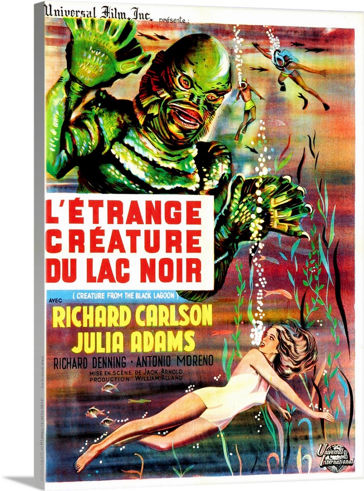 Creature From The Black Lagoon, (AKA L'Etrange Creature Du Lac Noir), Top Left, As 'The Creature': Ben Chapman And Ricou B...