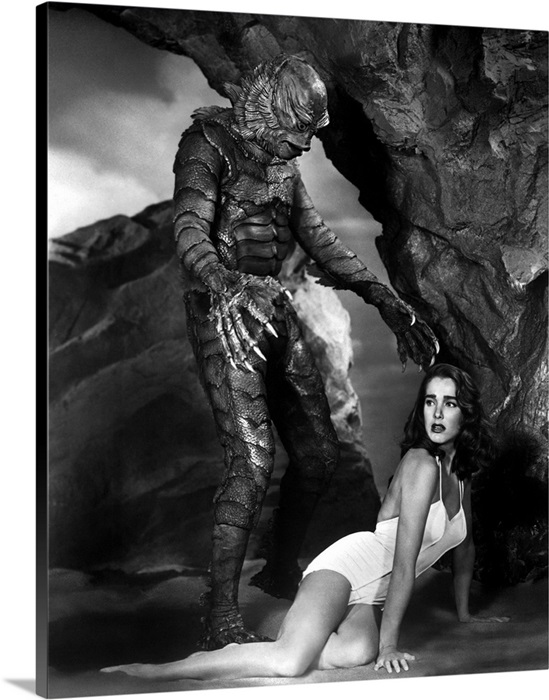 Creature From The Black Lagoon 1954 Wall Art Canvas Prints Framed Prints Wall Peels Great Big Canvas