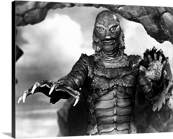 Creature From The Black Lagoon 1954 Wall Art Canvas Prints Framed Prints Wall Peels Great Big Canvas