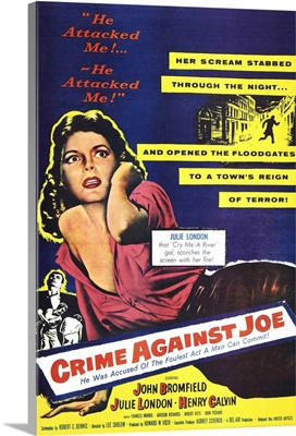 Crime Against Joe, US Poster Art, 1956