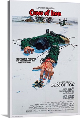 Cross Of Iron - Vintage Movie Poster