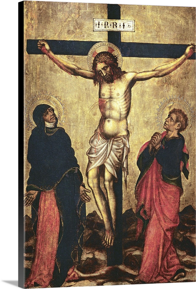 The Crucifixion, by Lorenzo di Giacomo, about, 15th Century, - Italy, Veneto, Venice, Querini Stampalia Foundation. All Cr...