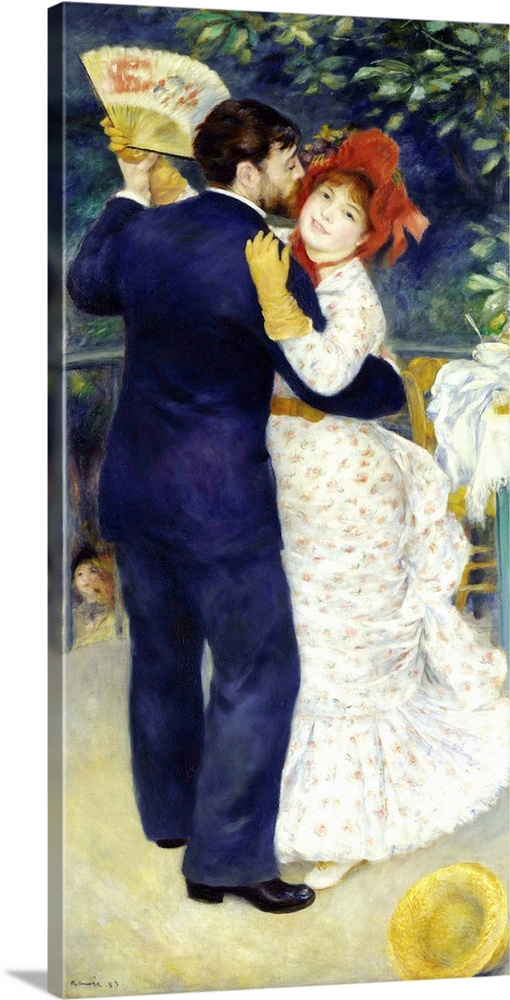 1615, Pierre Auguste Renoir (1841-1919), French School. Dance in the Country. 1883. Oil on canvas.