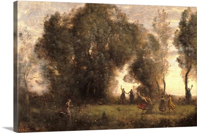 Dance of the Nymphs, by Jean-Baptiste-Camille Corot, c. 1860-1865. Musee d'Orsay, Paris