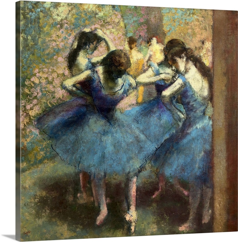 Dancers in Blue, 1893 | Great Big Canvas