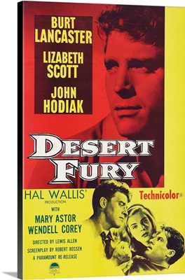 Desert Fury, US Poster Art, 1947