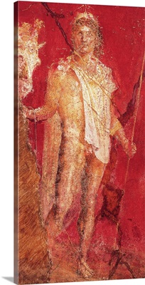 Dioscuro, Son Of Zeus. Ancient Roman Fresco, c. 62-79, Casa Dei Dioscuri, Pompeii