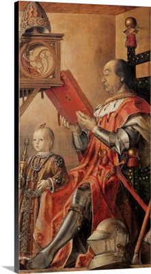 Double Portrait Of Federico Da Montefeltro And His Son Guidobaldo