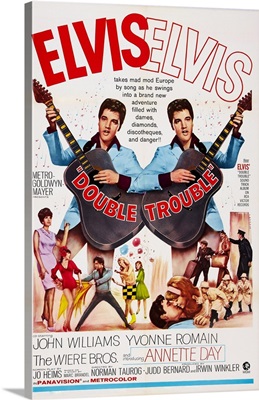 Double Trouble, Yvonne Romain, Elvis Presley, Annette Day, Wiere Brothers, 1967