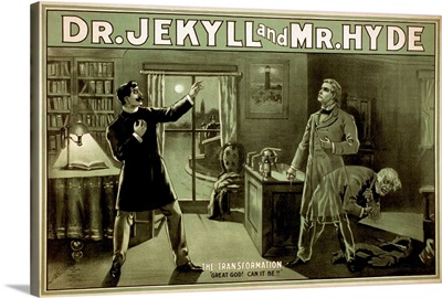 Dr. Jekyll and Mr. Hyde - Vintage Theatre Poster