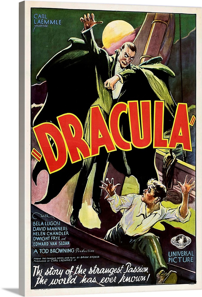 Dracula, Poster Art, 1931.