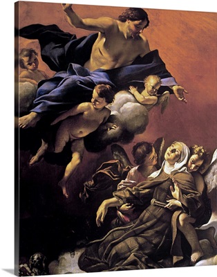 Ecstasy of St. Margaret of Cortona, Giovanni Lanfranco, 1622, Palazzo Pitti, Florence