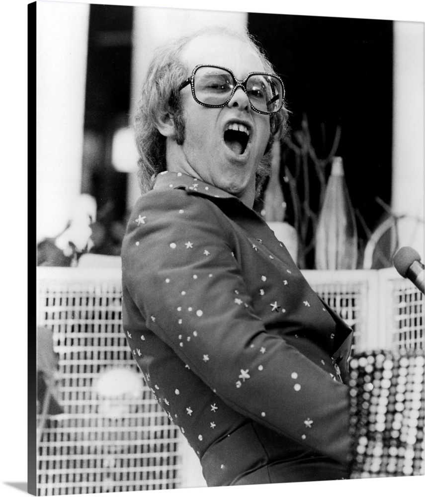 Elton John, 1970s.