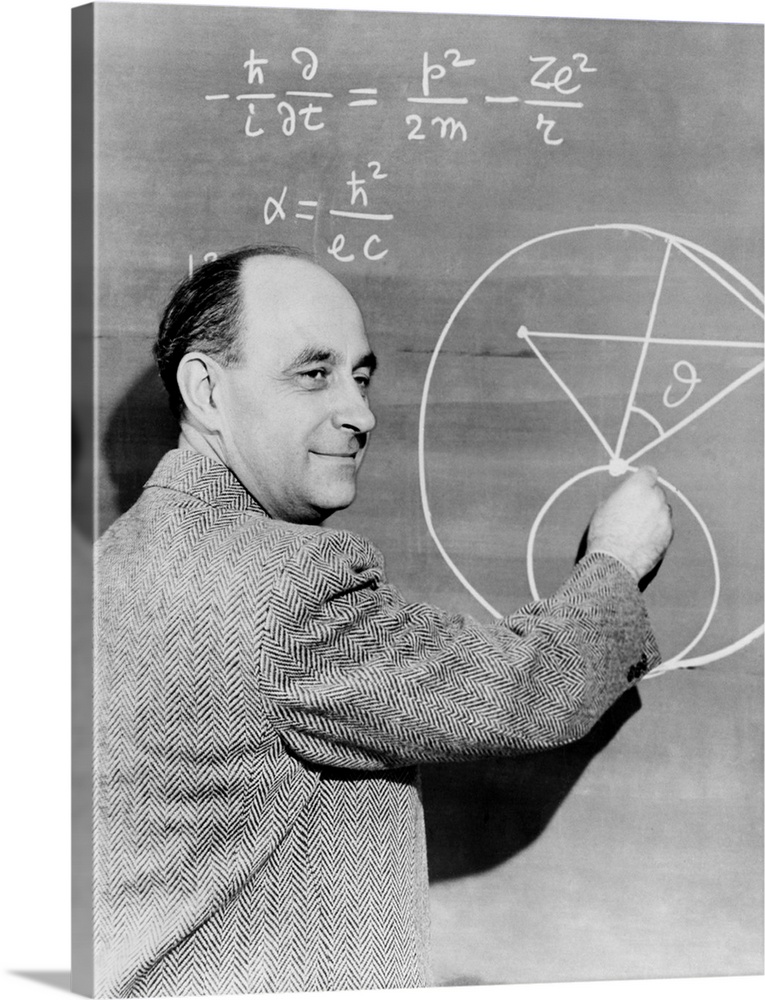 Enrico Fermi, Italian-American physicist. c. 1945-50.