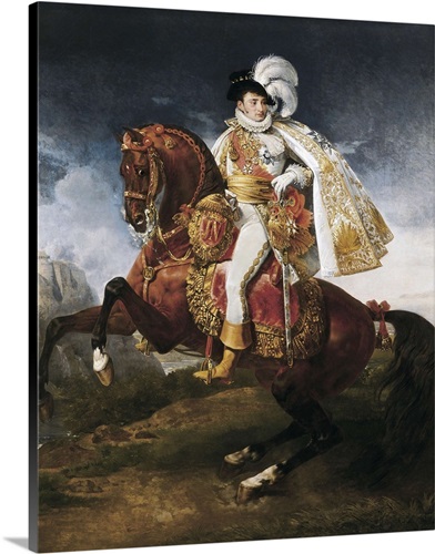 Equestrian Portrait of Jerome Bonaparte | Great Big Canvas