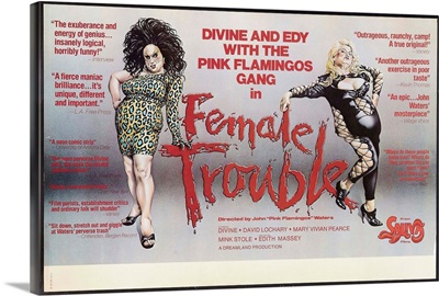 Female Trouble - Vintage Movie Poster