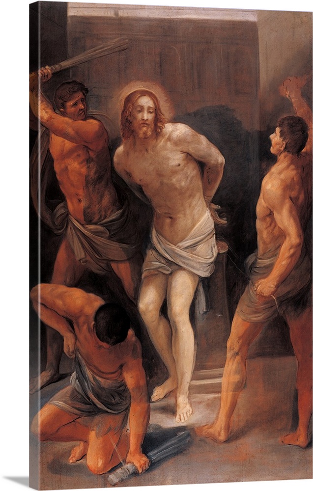 The Flagellation of Christ, by Guido Reni, 1640 - 1642, 17th Century, oil on canvas, cm 280 x 180 - Italy, Emilia Romagna,...