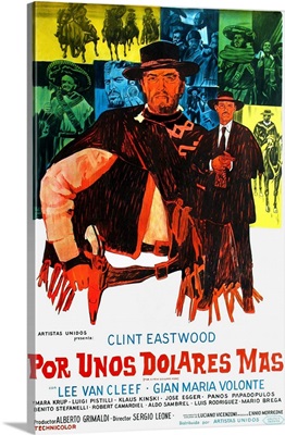 For A Few Dollars More, Argentinian Poster Art, 1965