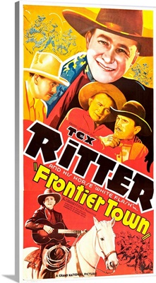Frontier Town - Vintage Movie Poster
