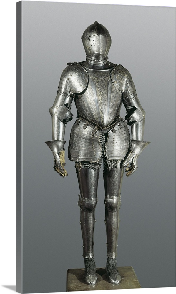 Full armour. Made in Milan between 1570-1580