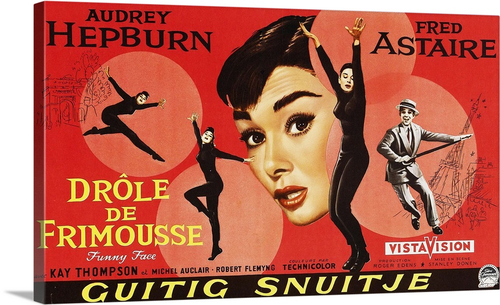 Funny Face, (aka Drole De Frimousse), Audrey Hepburn, 1957.