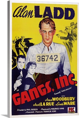 Gangs, Inc., US Poster Art, 1941