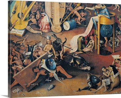 Garden Of Earthly Delights-Hell Music, C. 1503-04. Prado Museum, Spain