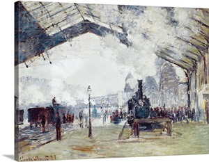 Gare de Saint Lazare: the train from Normandy image thumbnail