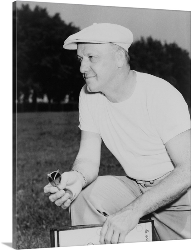 George Halas, founder and coach of the Chicago Bears in 1949