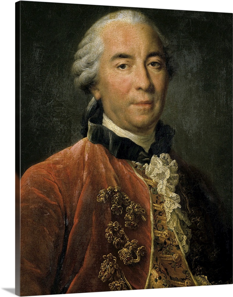 1764 , After Francois Hubert Drouais (1727-1775), French School. Portrait of Georges Louis Leclerc (1707-1788), Count of B...