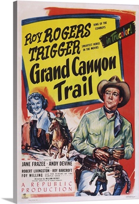 Grand Canyon Trail, Jane Frazee, Roy Rogers, 1948