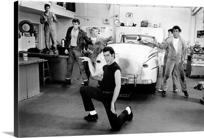 Grease, Jeff Conaway, Kelly Ward, John Travolta, Michael Tucci, Barry Pearl, 1978