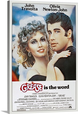Grease - Vintage Movie Poster