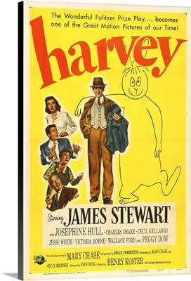 Harvey - Vintage Movie Poster