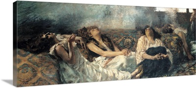 Hashish (The Hashish Smokers), by Gaetano Previati, 1887. Italy