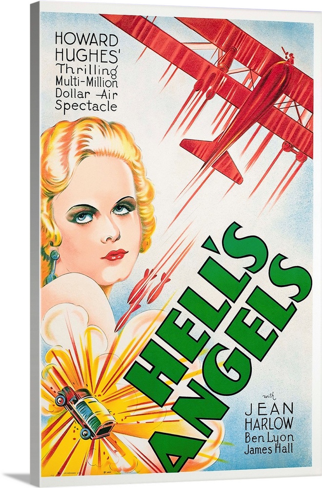 Hell's Angels - Vintage Movie Poster